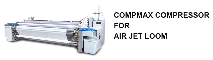 compmax compressor for air jet loom